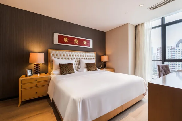 1 Bedroom, Superior, Family, Apartment, King Bed, Oakwood Premier Guangzhou 2/10