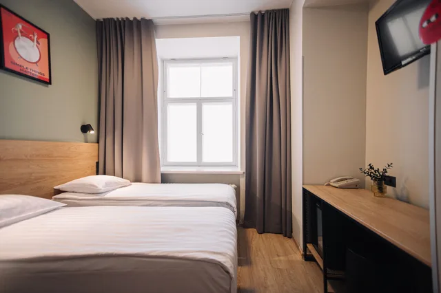 غرفة بسريرين منفصلين، Rija Old Town Hotel 7/10