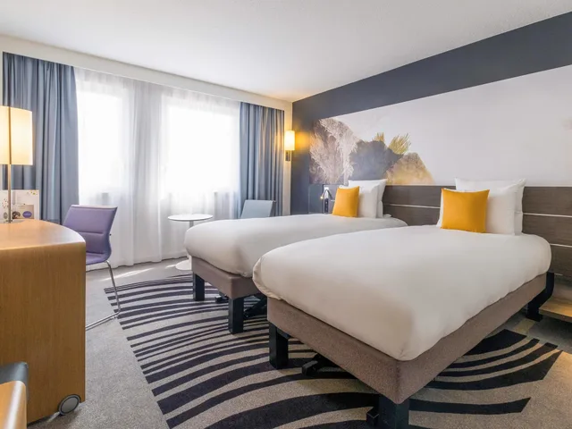 غرفة سوبيريور بسريرين منفصلين، Novotel Strasbourg Centre Halles 1/8