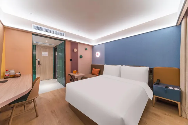 غرفة بسرير كوين، Orange Hotel Select Gangding 1/2
