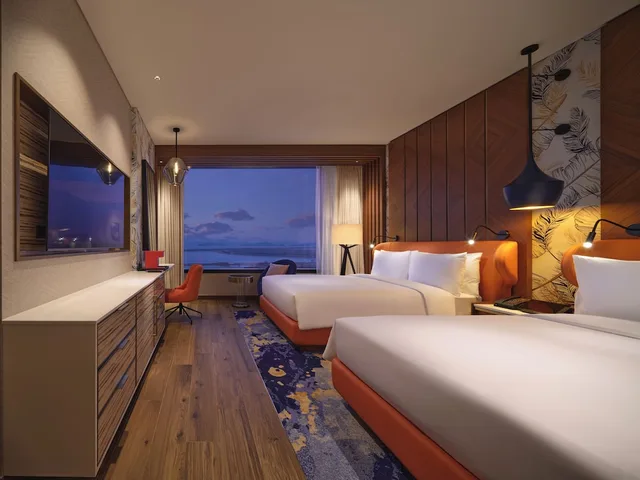 Tower, Lake, Deluxe, 2 Queen Beds، INSPIRE Entertainment Resort, A Hilton Partner Hotel 1/1