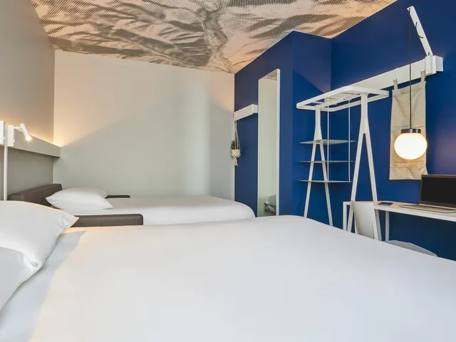 غرفة بسرير مزدوج لذوي الإعاقة، Ibis Clamart Paris Velizy 3/9