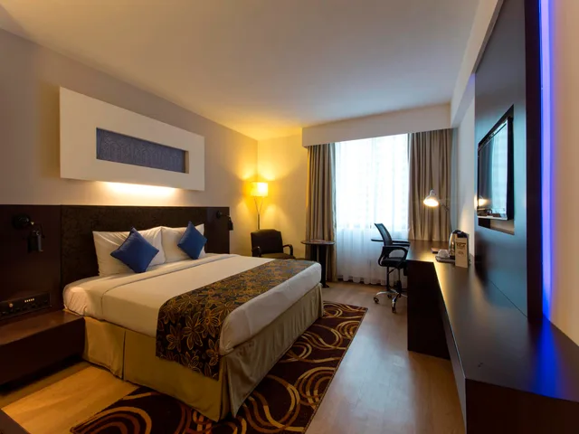 غرفة ديلوكس بسرير مزدوج أو سريرين منفصلين، Howard Johnson By Wyndham Kuala Lumpur 118 4/4