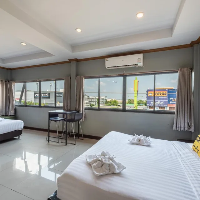 غرفة ديلوكس عائلية، Bkk39 Airport hotel 1/10