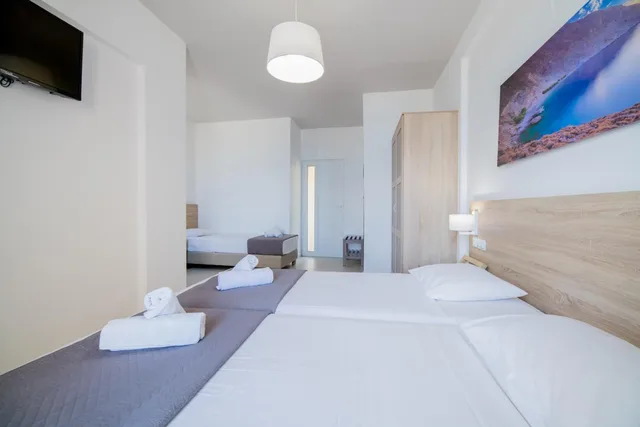 غرفة سوبيريور بسرير مزدوج أو سريرين منفصلين بإطلالة على الحديقة، Horizon Beach Hotel Stalis 4/10