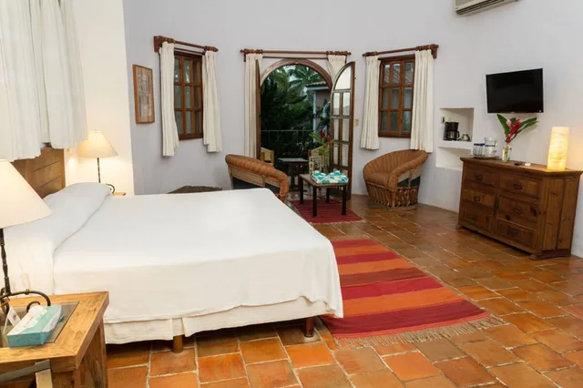 جناح جونيور بسريرين مزدوجين، Hotel Santa Fe Puerto Escondido 3/8