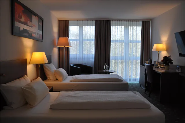 غرفة قياسية بسريرين منفصلين، Best Western Hotel Erlangen 3/10