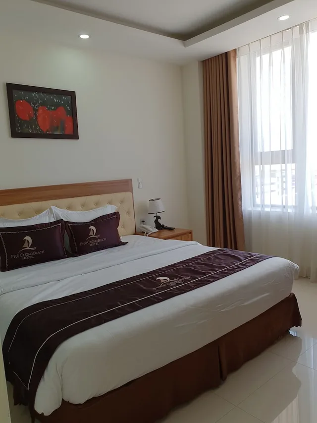 غرفة سوبيريور بسرير مزدوج، Phu Cuong Beach Hotel 1/6