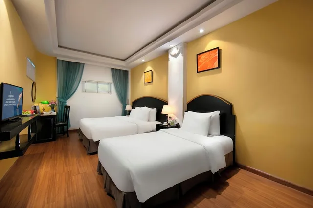 غرفة ديلوكس ثلاثية بسرير مزدوج وسرير فردي، Harmonia Hotel & Spa 9/10