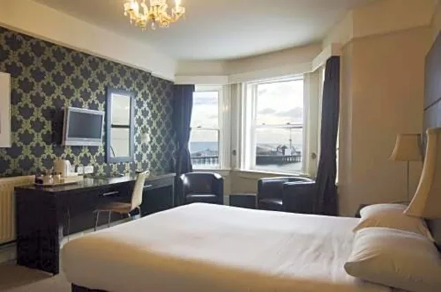 غرفة بسرير مزدوج بإطلالة على البحر، Queens Hotel Brighton 5/7