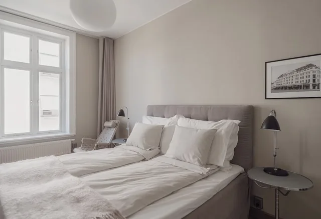 غرفة قياسية بسرير كينج، Hotel Duxiana Malmo 3/7