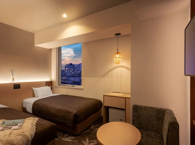 Renovated, Standard, Twin Beds, Smoking، Sendai Washington Hotel 1/3