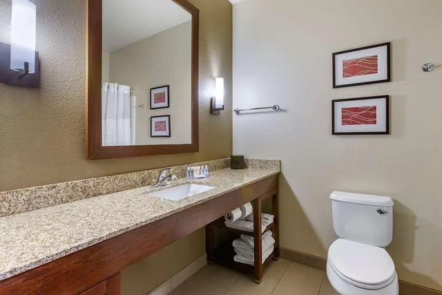 جناح بسرير كينج مع أريكة، COMFORT INN & SUITES NEAR MT. RUSHMORE 5/5
