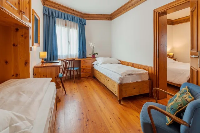 غرفة رباعية بسريرين مزدوجين، Royal Hotel Cortina 3/4