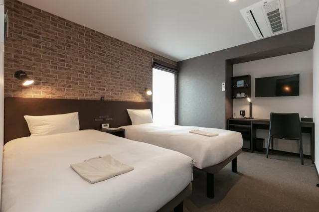 Room, Twin Beds, Tokyo Sky Tree View، Hotel Tabard Tokyo 1/1