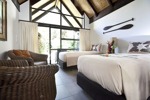 غرفة بريميوم عائلية بسرير كينج وسرير فردي، Pacific Resort Rarotonga 2/3