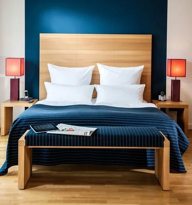 شقة تنفيذية بسرير كينج مع أريكة، Clipper Boardinghouse - Hamburg-Holzhafen 1/2