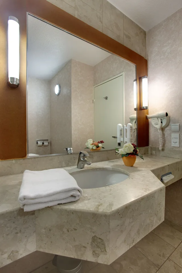 غرفة بسرير مزدوج مع أريكة، Hotel Inn Paris CDG Airport 7/8
