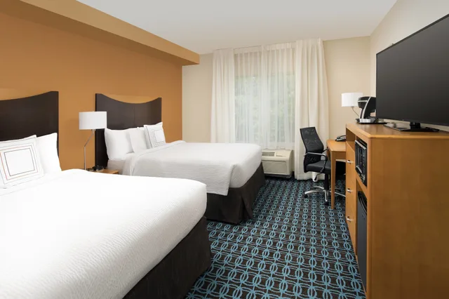 استوديو بسريرين كوين مع أريكة، Fairfield Inn And Suites Washington Dc New York Avenue 2/2