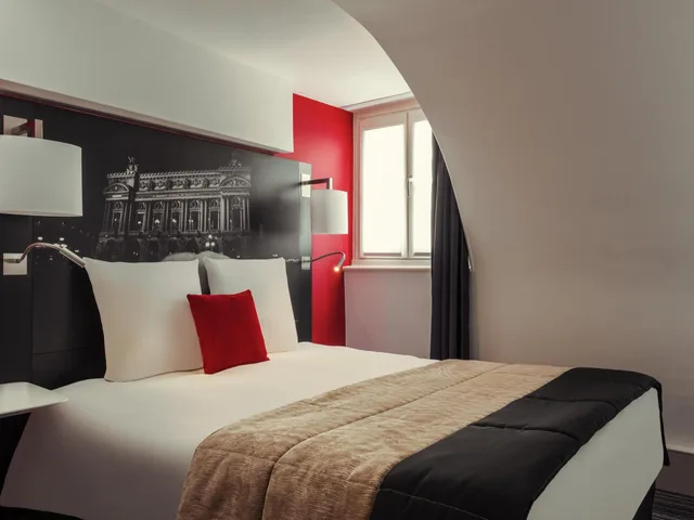 غرفة مفردة بسرير مزدوج، Mercure Paris Opera Louvre 3/5