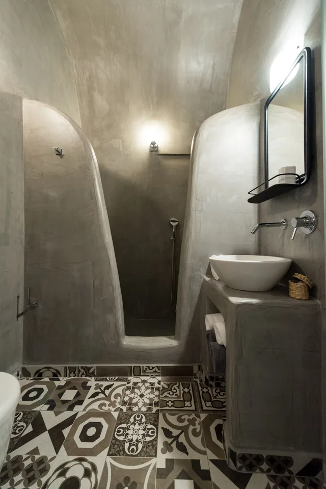 Junior Suite, Double Bed, Caldera View, Hot Tub، MODERNITY SUITES 6/6