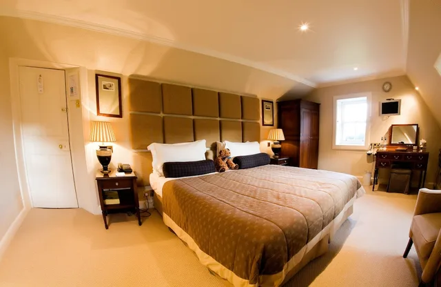 غرفة فاخرة بسرير كينج، Cringletie House Hotel 4/9