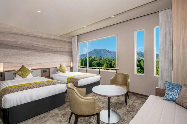 Semi Room, Superior, 2 Semi Double Beds, 2 Sofa، Kamenoi Hotel Aso 1/1