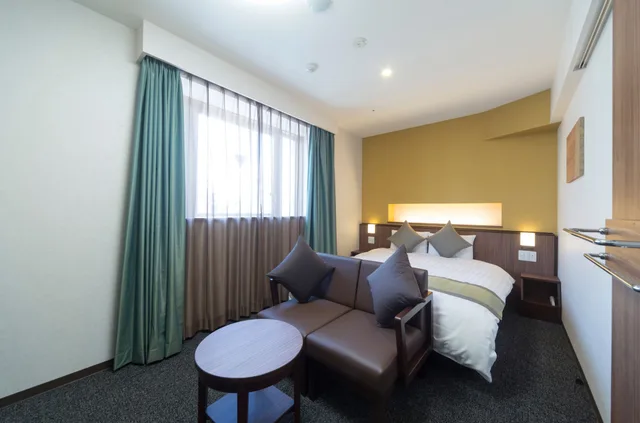 Room, Queen Bed, Myojin no Yu Dormy Inn Premium Kanda 3/10