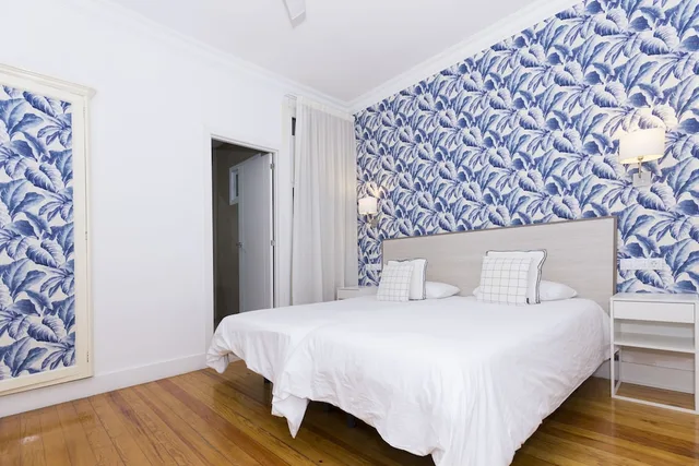 غرفة داخلية بسريرين منفصلين، Hotel Madrid 2/3
