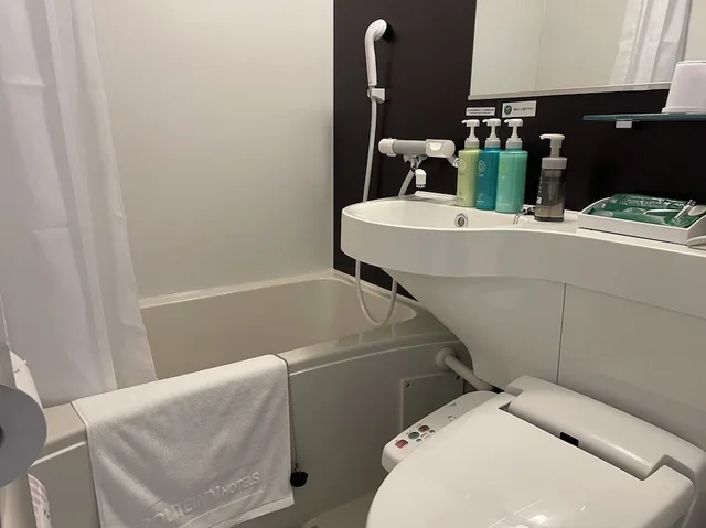 غرفة قياسية بسريرين منفصلين للمدخنين، Hotel Route Inn Fukushima Nishi Inter 2/2