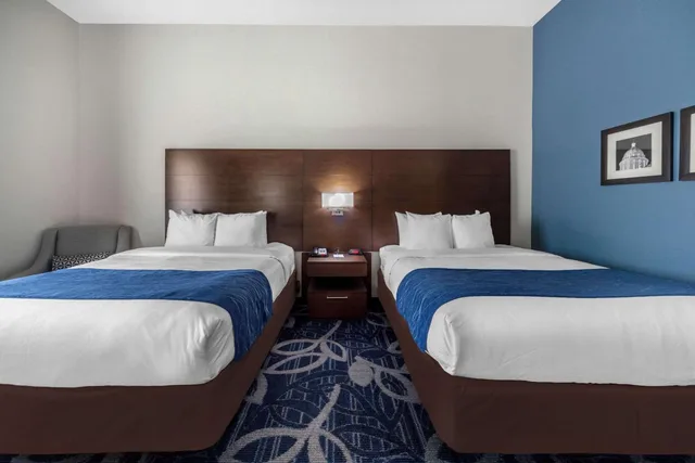 غرفة بسرير كوين، Comfort Inn And Suites Oklahoma City South I 35 2/3