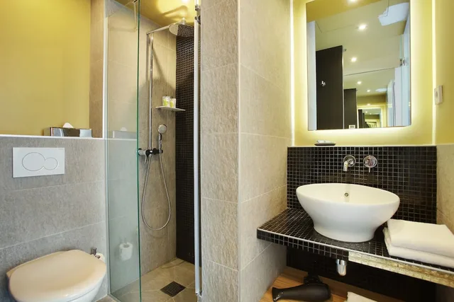 غرفة ديلوكس بسرير مزدوج أو سريرين منفصلين، Hotel Auguste 3/4