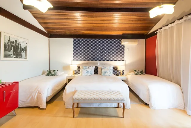 غرفة رباعية بسرير مزدوج وسريرين منفصلين، Ilha Branca Exclusive Hotel 5/10