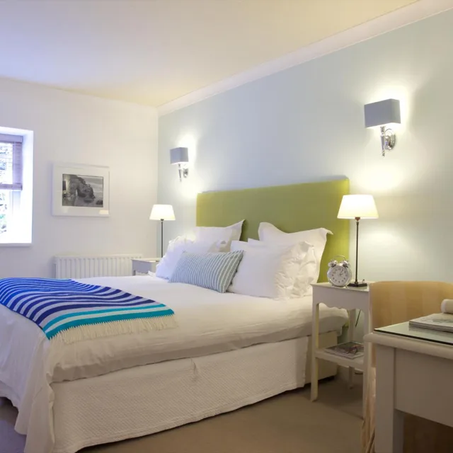 غرفة سوبيريور بسرير مزدوج أو سريرين منفصلين، The Lugger Hotel 1/4