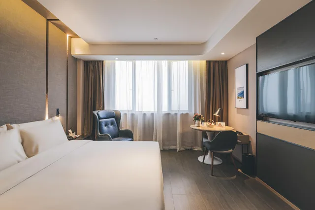 غرفة سوبيريور بسرير كوين، Atour Hotel (Shangyu E You Small Town) 1/2