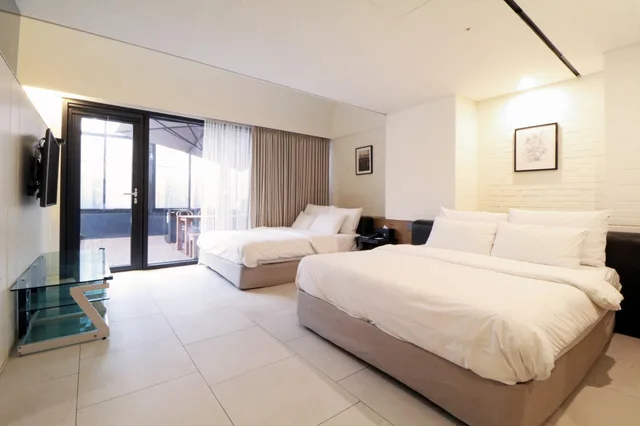 جناح بسريرين مزدوجين بشرفة، Sr Hotel Seoul Magok 1/1