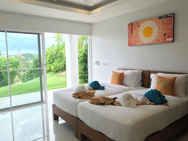 فيلا بأربعة أسرّة وسريرين كينج بإطلالة على البحر بـ5 غرف نوم، Horizon Villas 3/9