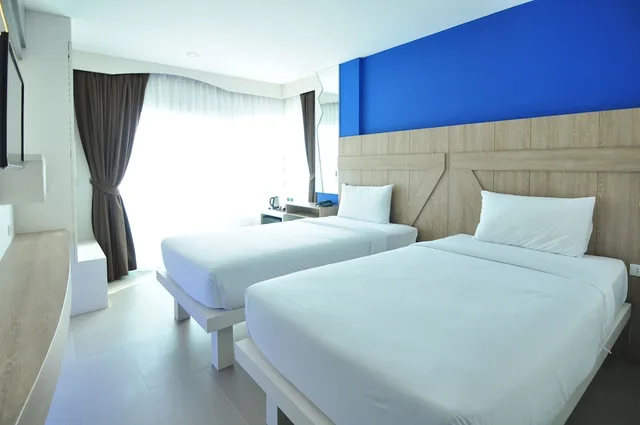 غرفة سوبيريور بسريرين منفصلين، The Aim Patong Hotel 1/10