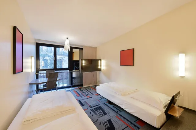 غرفة بسرير مزدوج أو سريرين منفصلين، Hotel Wiehberg 2/10