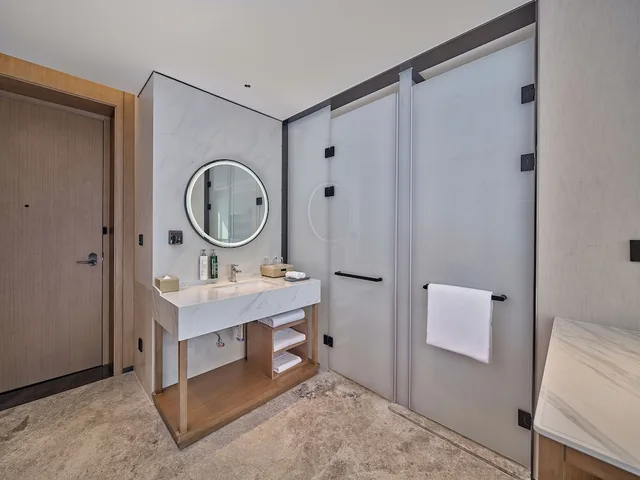 غرفة بسرير كينج، Hilton Garden Inn Guangzhou Baiyun Airport 3/4