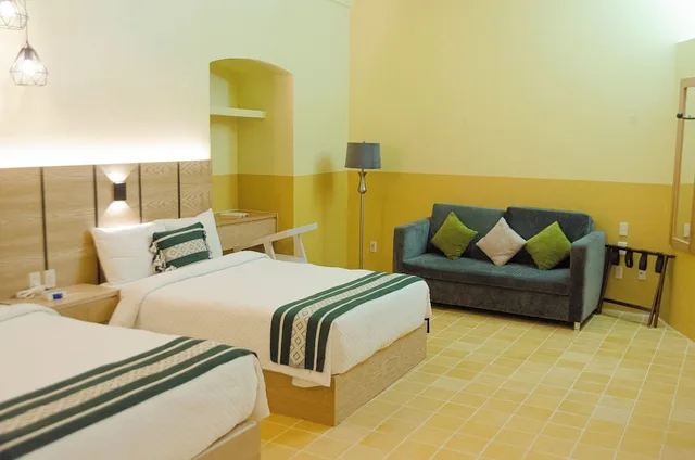 Junior, 2 Double Beds, Casona Oaxaca 2/10