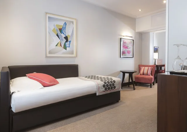 غرفة عائلية بسرير مزدوج وسريرين منفصلين، Montfleuri Hotel 2/11