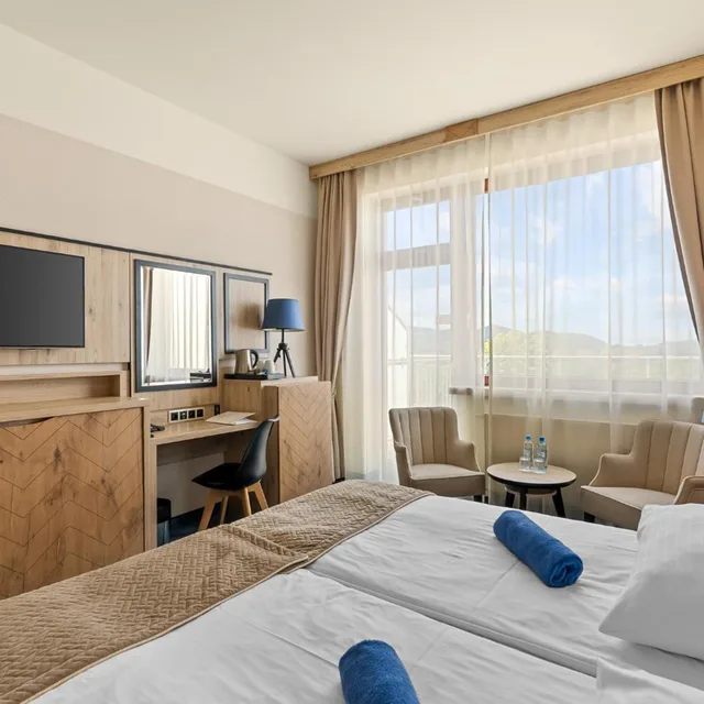 غرفة بمطبخ، Spa Wellness Hotel Diament Ustron 8/10