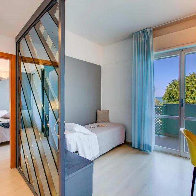 Room, Quadruple, Sea View, Hotel Ivano 2/8