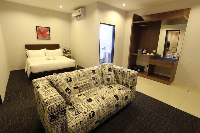 جناح عائلي بسرير كوين، S Boutique Hotel 1/1