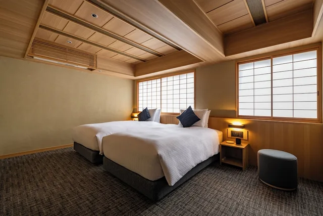 Universal, Standard, Twin Beds، yugen kyoto shijo 2/7