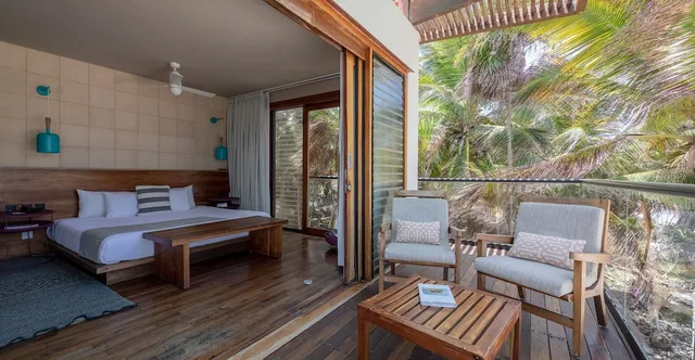 غرفة بسرير كينج بإطلالة جزئية على البحر، Mi Amor by La Zebra, an SLH Hotel 5/9