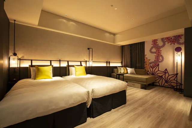 Room, Twin Beds, Double or Single Bed, Corner, Tokyo Bay Shiomi Prince Hotel 2/6