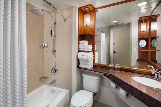 1 Bedroom, Green, Tower, Suite, King Bed, City View، Westin Bonaventure 5/7