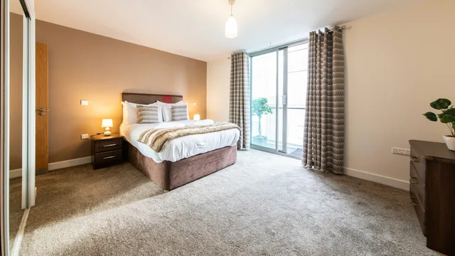 شقة بغرفتي نوم، The Spires Serviced Apartments Birmingham 1/3